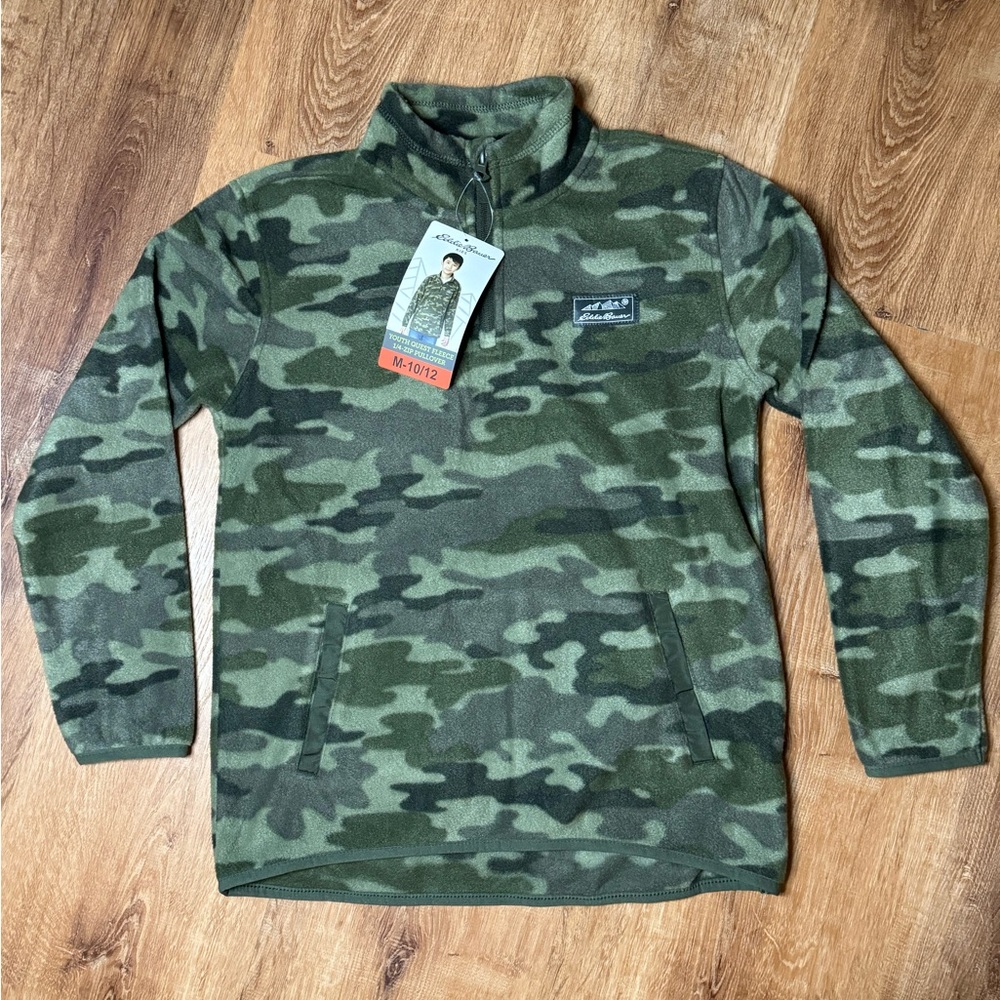 NEW Eddie Bauer 1/4 Zip